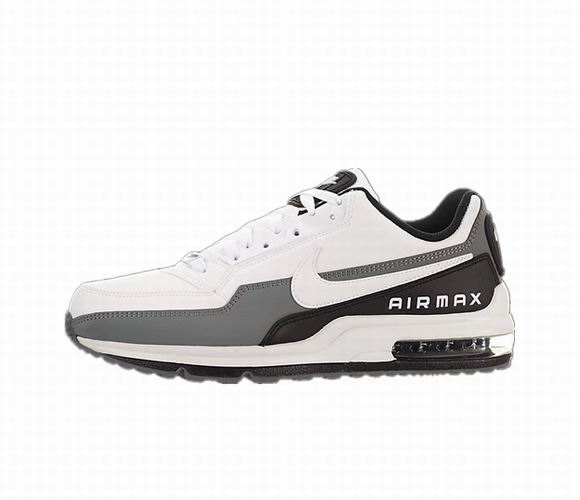 Cheap Nike Air Max LTD Men's Shoes White Grey Black-04